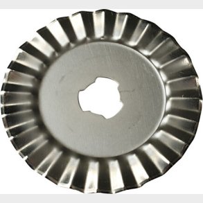 Fiskars - Pinking Rotary Blade - Takket Rulleblad -  45 Mm - 1343