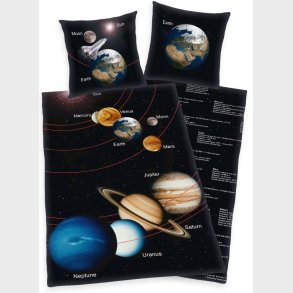 Rum / Solsystemet Senget�j - 100 procent bomuld (Engelsk udgave)