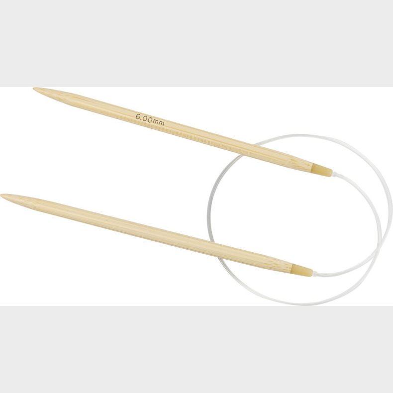 Rundpinde St - Bambus Tr -  6 Mm - L 60 Cm