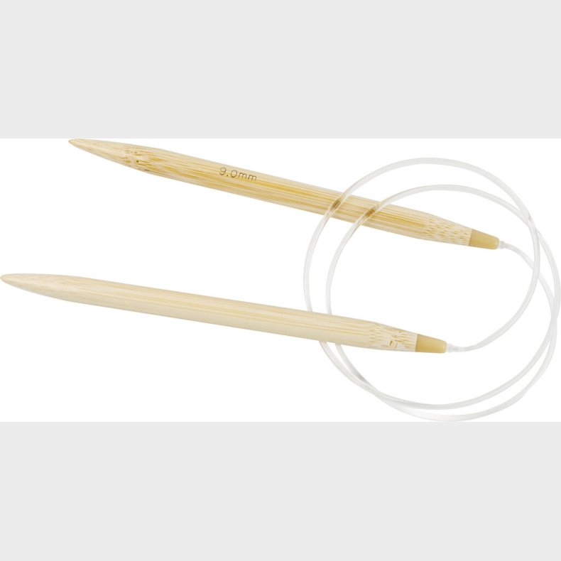 Rundpinde St - Bambus St -  9 Mm - L 80 Cm