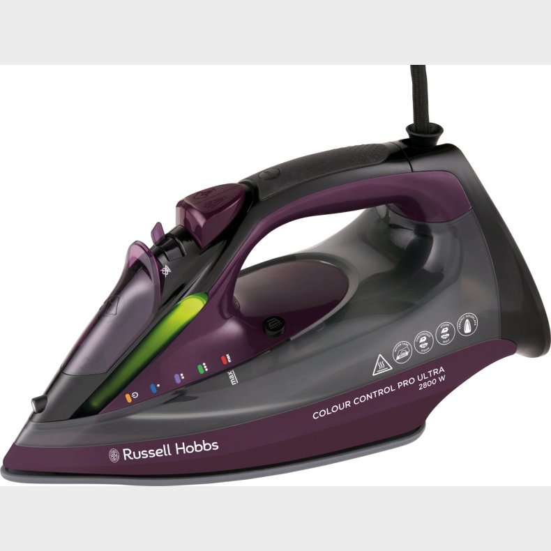 Russell Hobbs - Strygejern - Colour Control Pro Ultra - Lilla