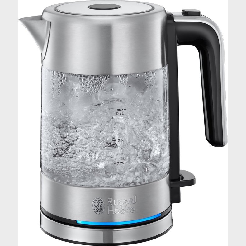 Russell Hobbs - Elkedel I Glas Og St�l - Compact Home - 800 Ml