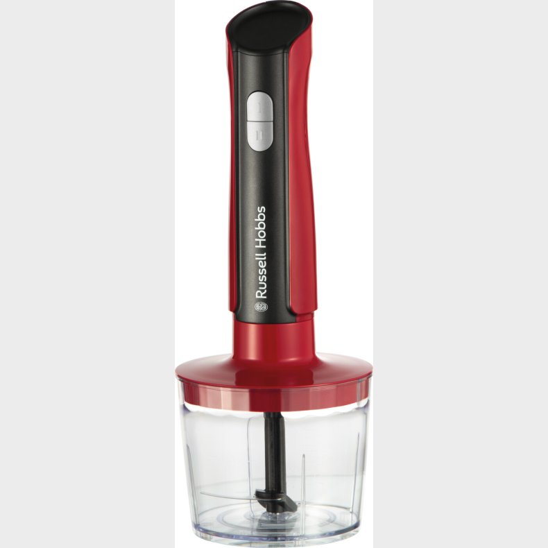 Russell Hobbs - Desire 3-i-1 Stavblender - Sort/rd - 600ml