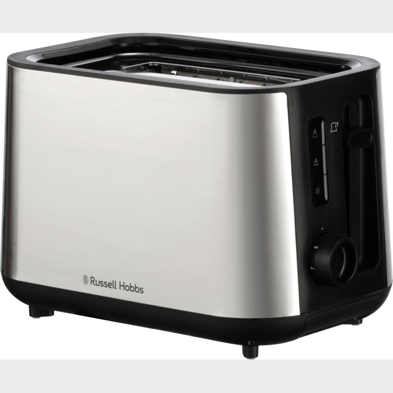 Russell Hobbs - Br�drister - 2 Skiver - Heaton - B�rstet Rustfrit St�l