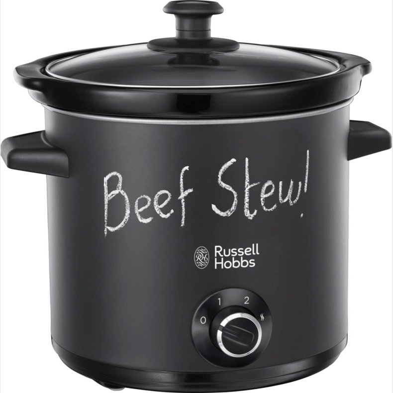 Russell Hobbs - Chalkboard Slow Cooker - 3,5 L - Sort