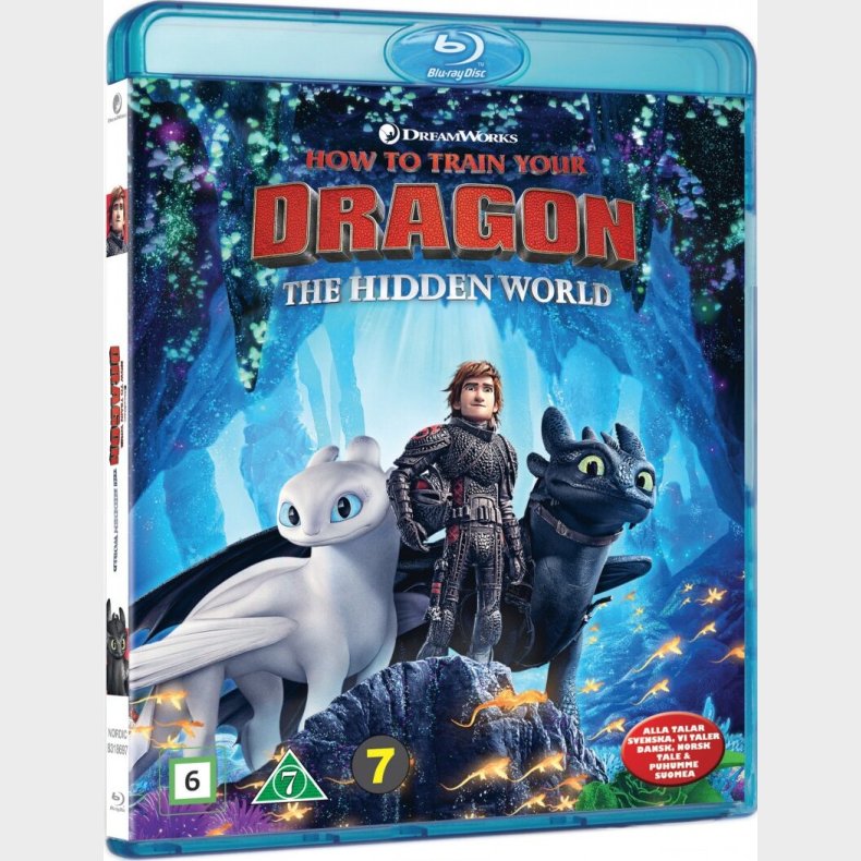 Sdan Trner Du Din Drage 3 / How To Train Your Dragon 3 - The Hidden World - Blu-Ray