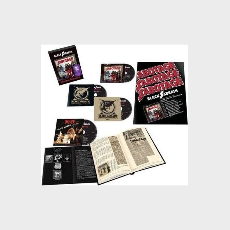 Black Sabbath - Sabotage - Super Deluxe Boksst - CD