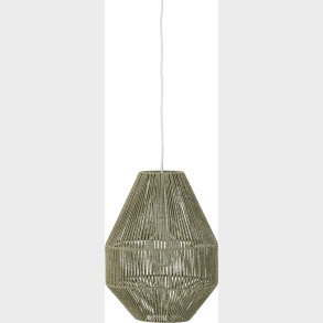 Creative Collection - Sacco Pendel Flet Lampe - Gr�n - Papir