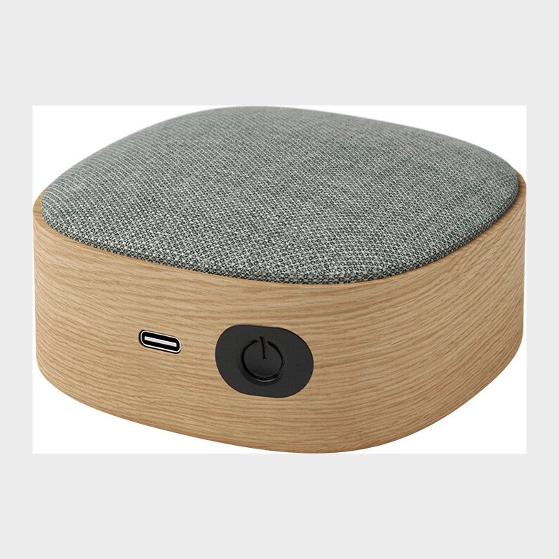 Sackit - Go Wood Transportabel Bluetooth Hjtaler - Natur Eg