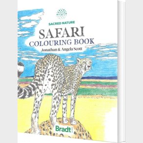 Bradt - Sacred Nature Safari Colouring Book - Jonathan Scott - English Book