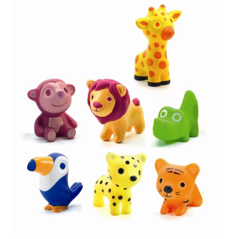 Djeco | Safaridyr, 7 stk.