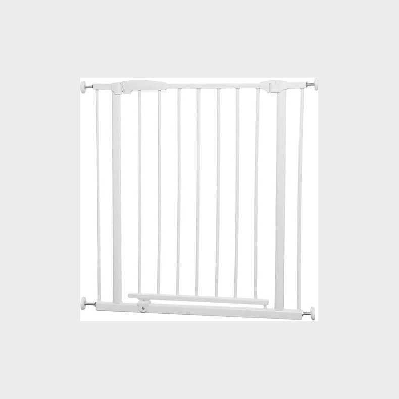 Safe & Care Co. - Presmonteret Sikkerhedsgitter Sc375 - Hvid - 73,5 - 78,5 Cm