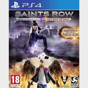 Saints Row Iv Re-elected: Gat Out Of Hell - PS4