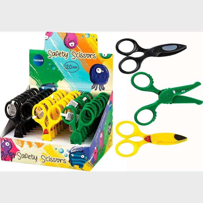 Saks Plastik Brnesaks - Centrum - Assorteret