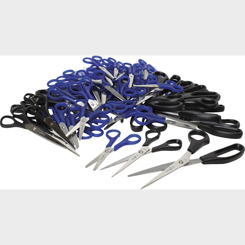 Sakses�t - L 12,5+14+16 Cm - H�jre- Og Venstreh�nd - 96 Stk.