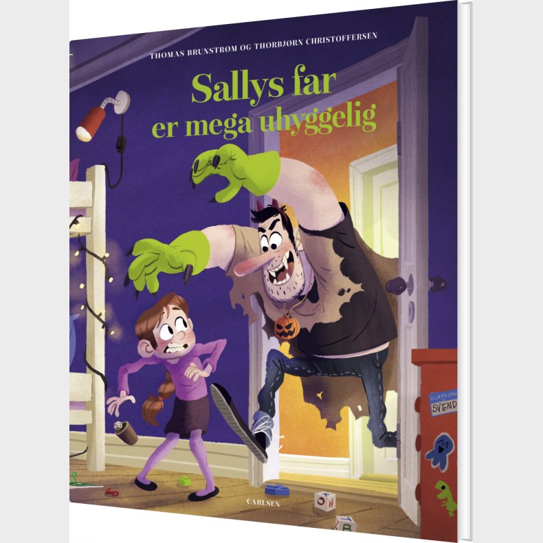 Sallys Far Er Megauhyggelig - Thomas Brunstrm - Bog