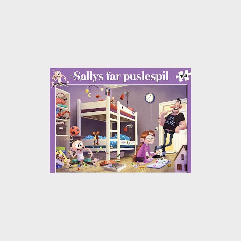 Sallys Far Puslespil, 160 Brikker