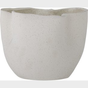 Bloomingville - Sanam Urtepotteskjuler - Hvid - Stentj Keramik