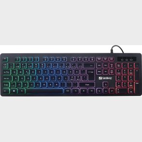 Sandberg - Gamer Keyboard Stealth Nordic