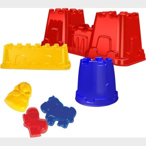 Sandforme - Slot - 6 Dele