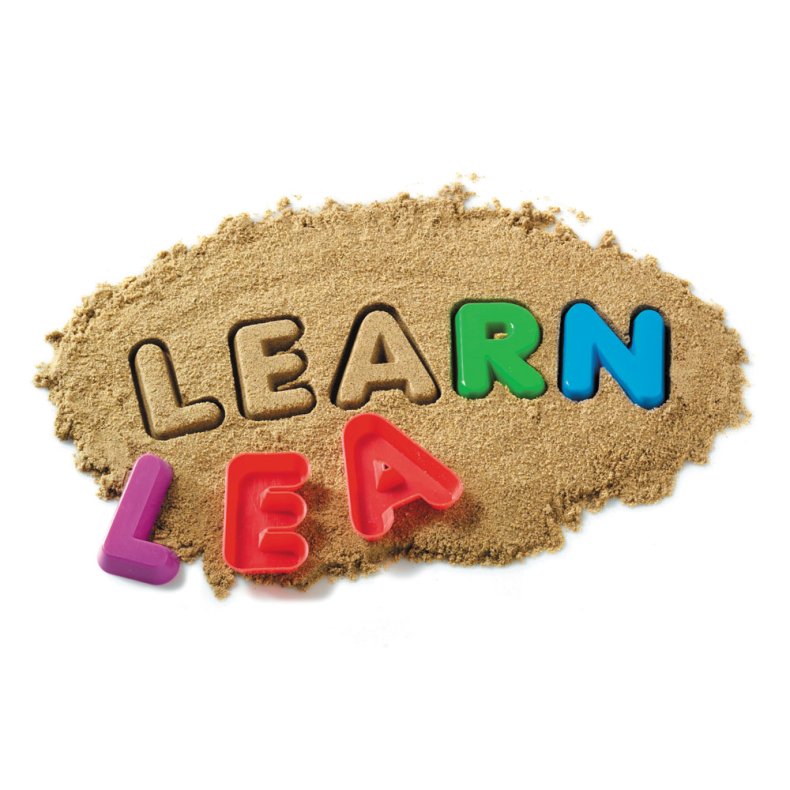 Learning Resources | Sandforme - Store bogstaver, 26 dele