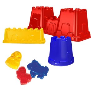 Spielstabil | Sandforme - Slot/borg med figurer