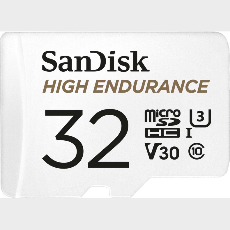 Sandisk - Micro Sd Kort - 32gb - Microsdhc - Hc I U3 V30 4k