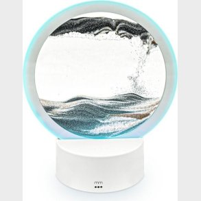 Mikamax - Sandscape Lamp - 3d Sandkunst Lampe Med Lys