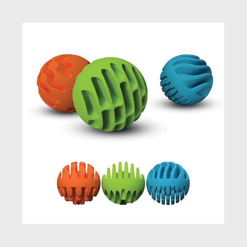 Fat Brain Toys | Sansebolde - Sanse-rullere, 3 stk.