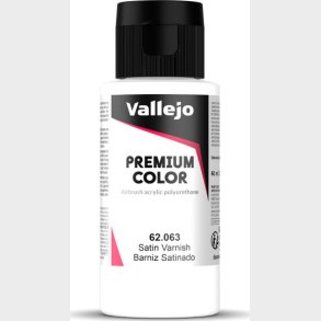 Vallejo - Premium Airbrush Satin Varnish 60 Ml - Satin Lak