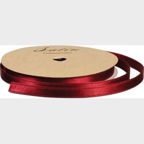 Satinbnd - B 10 Mm - Bordeaux - 10 M