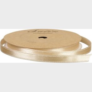 Satinbnd - B 10 Mm - Creme - 10 M
