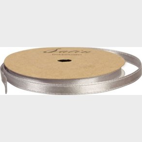 Satinbnd - B 10 Mm - Gr Slv - 10 M