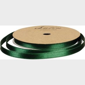 Satinbnd - B 10 Mm - Mrkegrn - 10 M