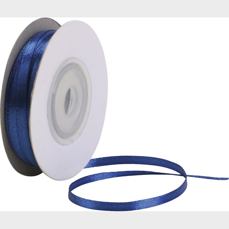 Satinbnd - B 3 Mm - Kongebl - 30m