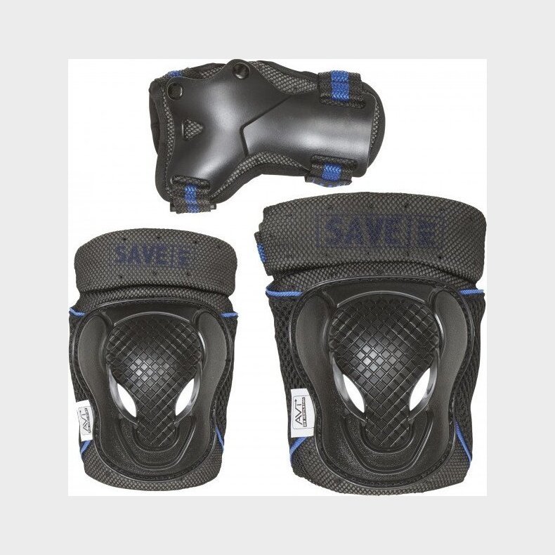 Kn�beskyttere, H�ndledsbeskyttere Og Albuebeskyttere - Bl� M