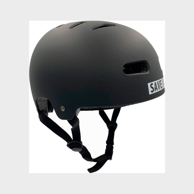 Cykelhjelm - Str. S - Sort - Save My Brain