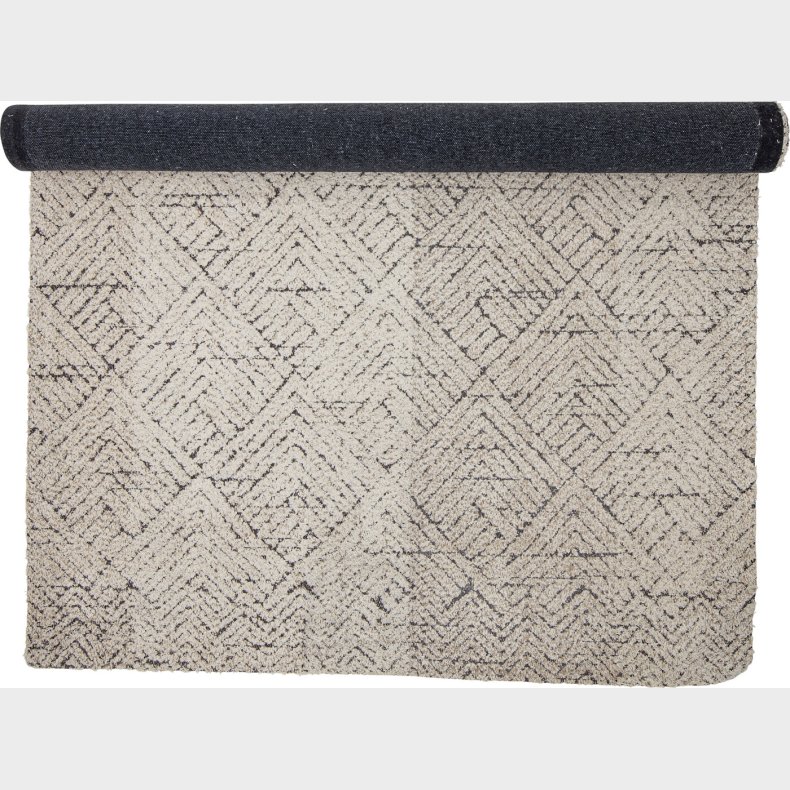 Bloomingville - Saxo T�ppe - Natur - Bomuld - 150x210 Cm