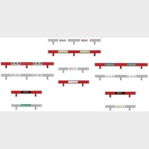 Scalextric - Autov�rn Med Klisterm�rker Til Racerbane - C8191