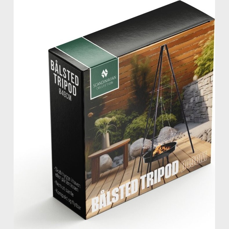 Scandinavian Collection - Blsted Tripod - 49cm