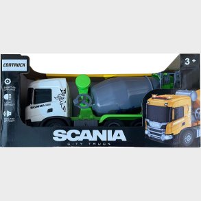 Scania Cementblander Med Lys & Lyd, 31x10,6x15cm - Contruck
