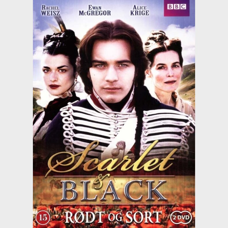 Scarlet And Black / Rdt Og Sort - DVD - Film