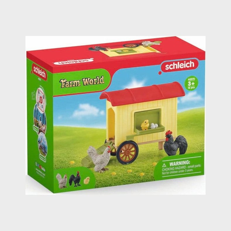 Schleich Farm World - Mobil Hnsehus - 42572