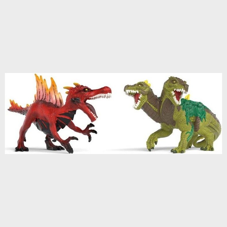 Schleich Fire Saurian Vs. Jungle Lizard(70834)