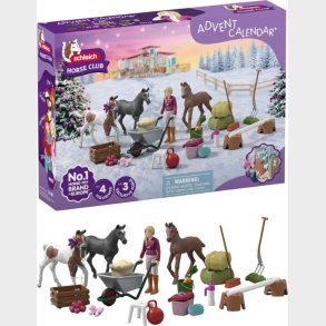 Schleich Horse Club - Julekalender Inkl. 4 Figurer 2025