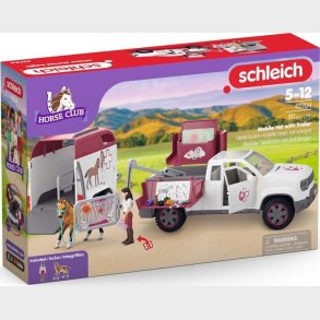 Schleich Horse Club - Mobil Dyrlge Med Trailer - 42704