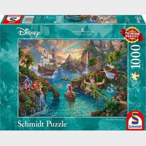 Disney Puslespil - Peter Pan - 1000 Brikker - Schmidt