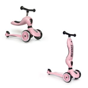 Scoot & Ride | Lbehjul/Lbecykel - Highwaykick 1, Rosa