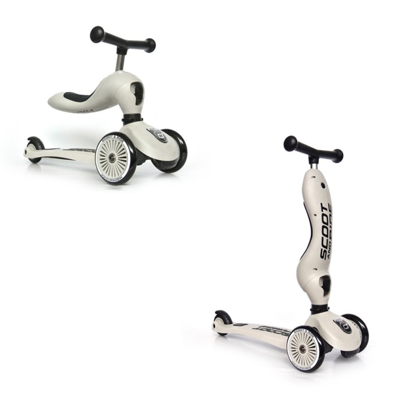 Scoot & Ride | Lbehjul/Lbecykel - Highwaykick 1, Ash