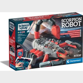 Robotleget�j - Scorpion Robot - Science & Play - Clementoni